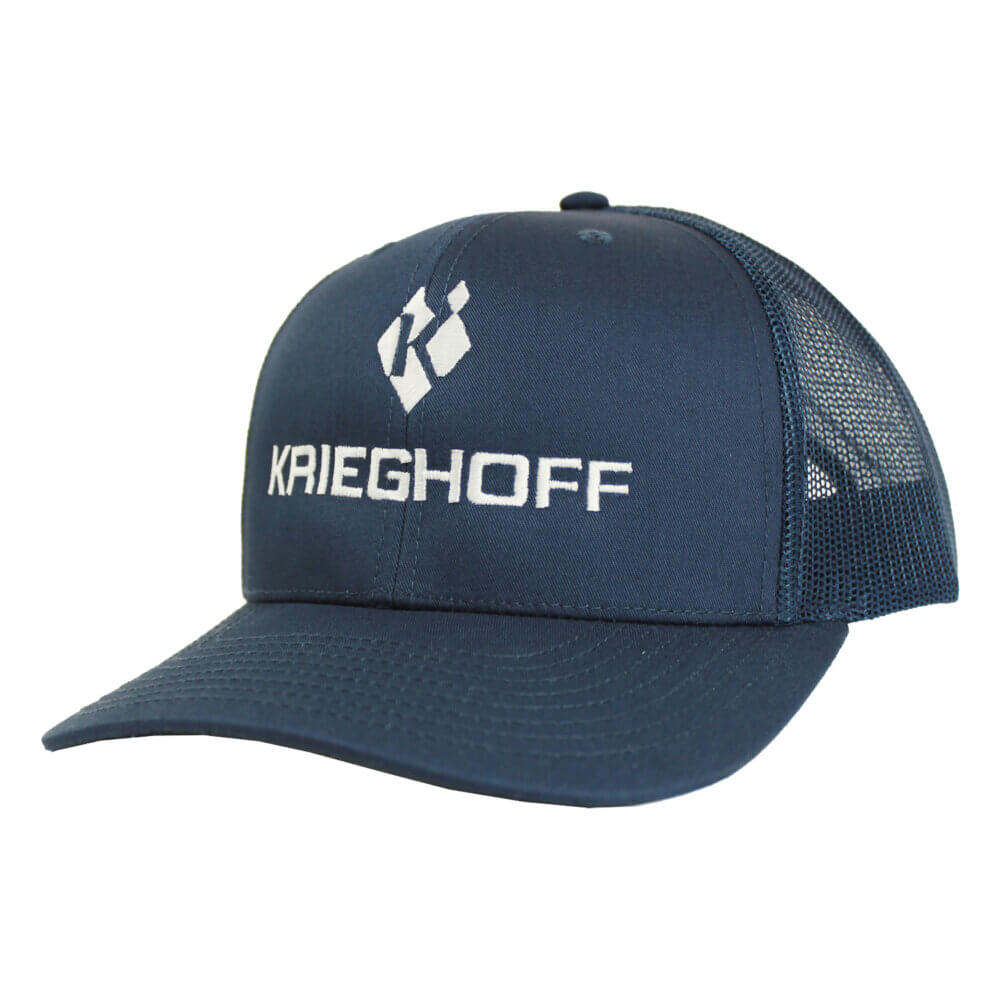 Krieghoff “Richardson” Trucker Hat, Blue